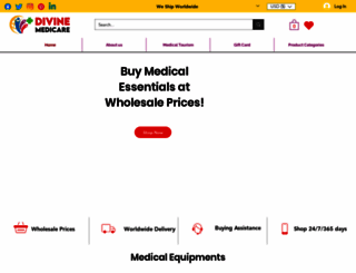 divinemedicare.com screenshot