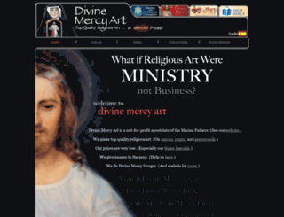 divinemercyart.com screenshot
