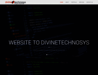 divinetechnosys.com screenshot