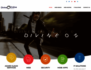 divinewebdesign.co.za screenshot