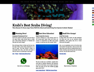 diving-krabi.com screenshot