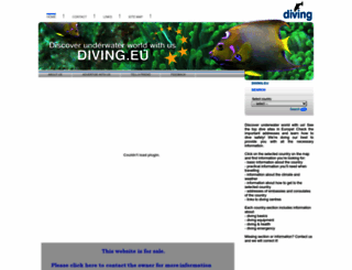diving.eu screenshot