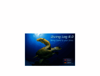 divinglog.de screenshot