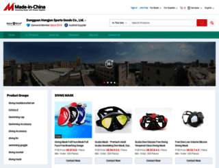 divingproducts.en.made-in-china.com screenshot