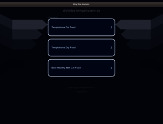 divinitas-bengalkatzen.de screenshot