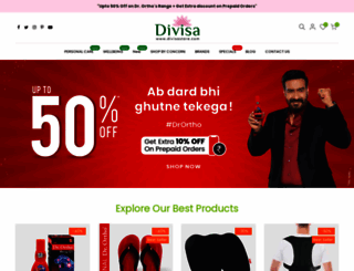 divisastore.com screenshot