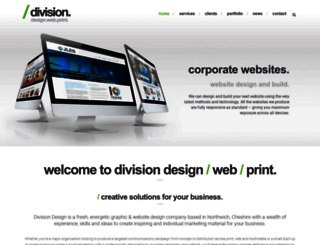divisiondesign.co.uk screenshot