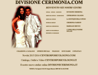 divisionecerimonia.com screenshot