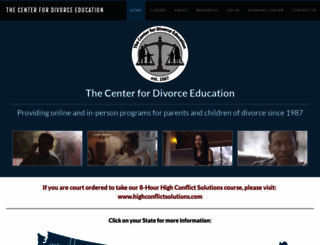 divorce-education.com screenshot