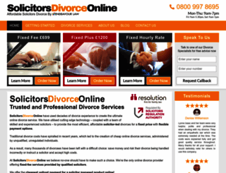 divorce-online.com screenshot
