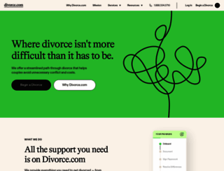 divorce.com screenshot