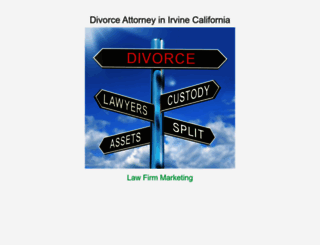 divorceattorneyirvineca.com screenshot