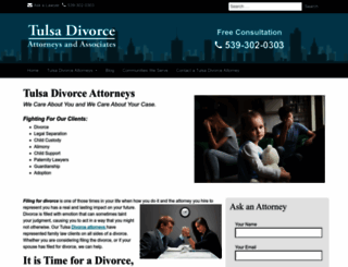 divorceattorneystulsa.net screenshot