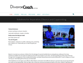 divorcecoach.com.au screenshot