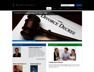 divorcecounselors.net screenshot