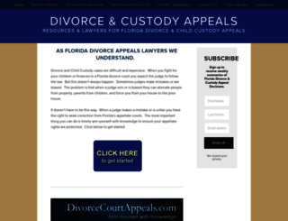 divorcecourtappeals.com screenshot