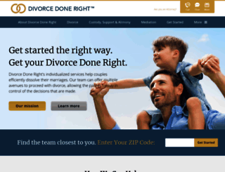 divorcedoneright.com screenshot