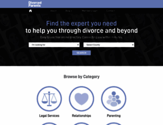 divorcedparents.co.uk screenshot