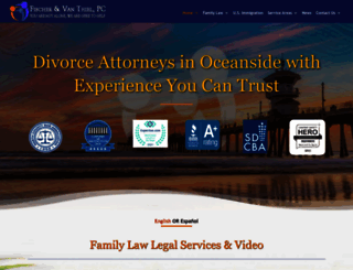 divorcelawyersoceanside.com screenshot