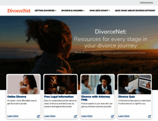 divorcenet.com screenshot