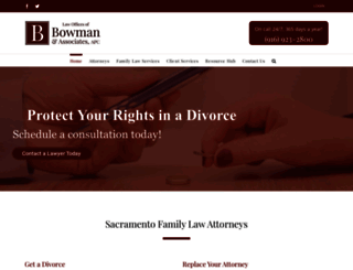 divorcesacramento.com screenshot