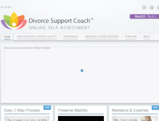 divorcesupportcoach.com screenshot