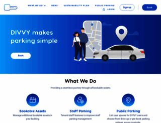 divvyparking.com screenshot