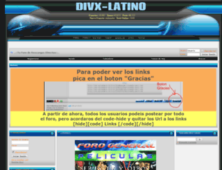 divx-latino.com screenshot