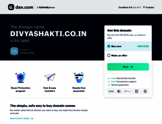 divyashakti.co.in screenshot
