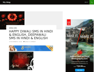 diwali2015sms.com screenshot