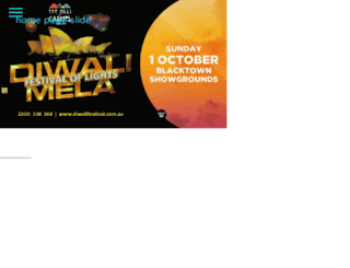 diwalifestival.com.au screenshot