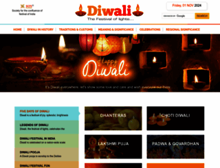 diwalifestival.org screenshot