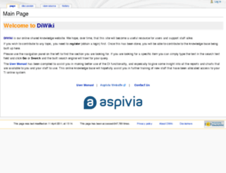 diwiki.aspivia.com screenshot