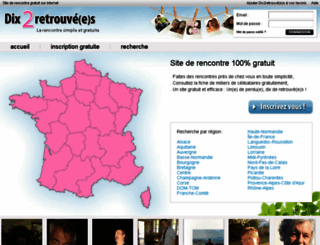dix2retrouves.fr screenshot