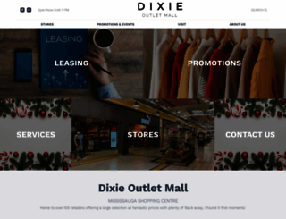 dixieoutletmall.com screenshot