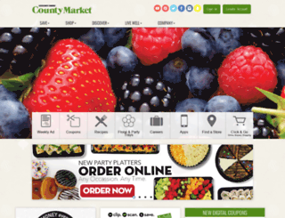 dixon.mycountymarket.com screenshot