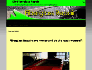 diy-fiberglass-repair.com screenshot