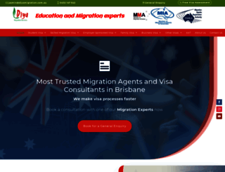 diyamigration.com.au screenshot