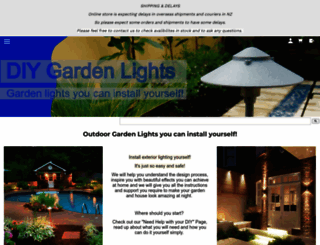 diygardenlights.co.nz screenshot