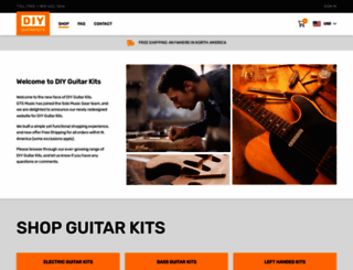 diyguitarkits.net screenshot