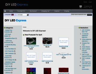 diyledexpress.com screenshot