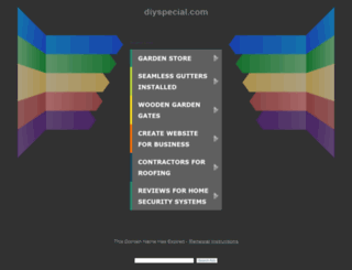 diyspecial.com screenshot