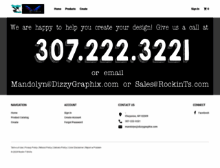 dizzygraphix.com screenshot