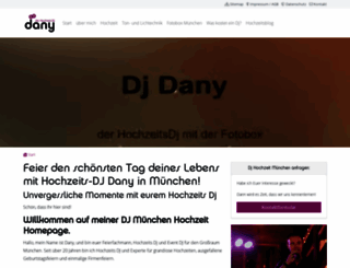 dj-hochzeit-muenchen.de screenshot