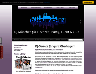 dj-muenchen.com screenshot