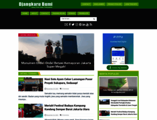 djangkarubumi.com screenshot