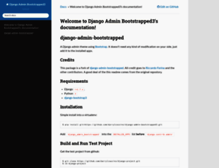 django-admin-bootstrapped3.readthedocs.org screenshot