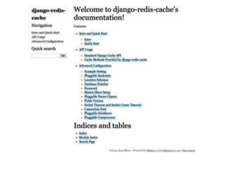 django-redis-cache.readthedocs.org screenshot