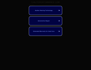 djautoperformance.com screenshot