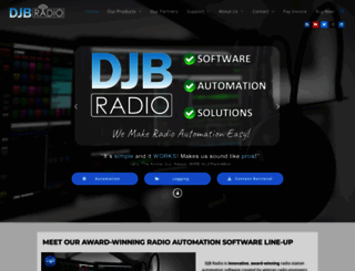 djbradio.com screenshot